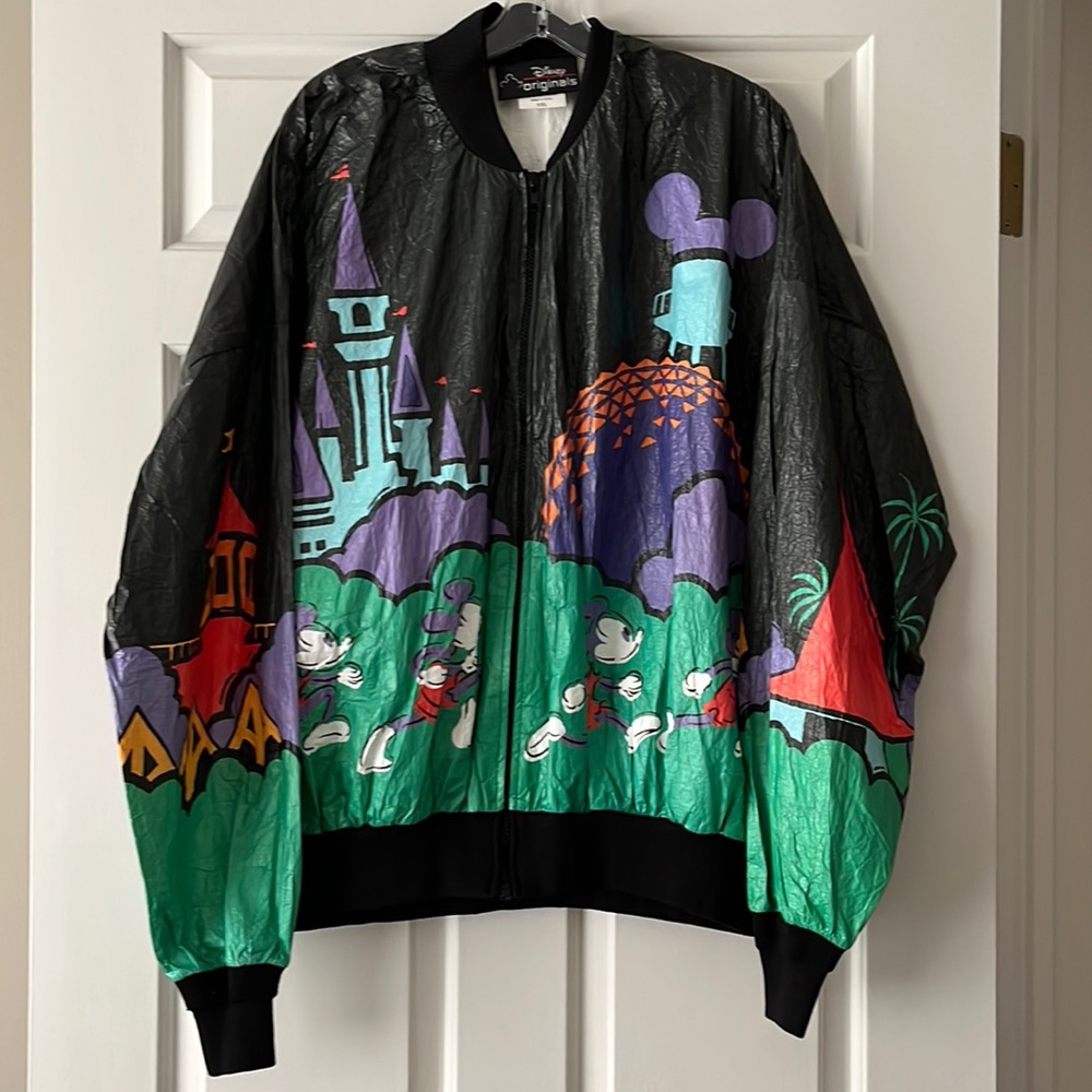 Walt Disney World vintage 1995 Marathon windbreaker jacket